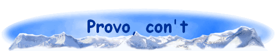 Provo, con't
